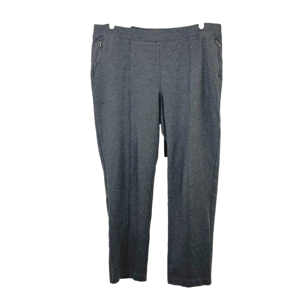 Mode de Vie grey pintuck pants